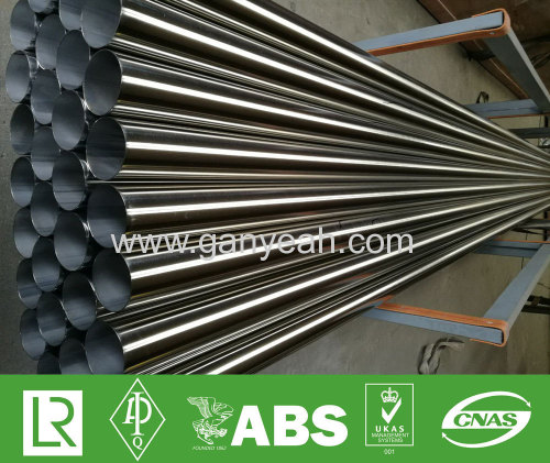 Polished stainless steel welding pipe