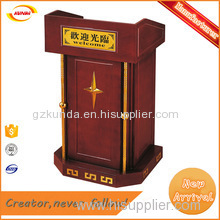 OEM cheap price high quality wooden rostrum&podium