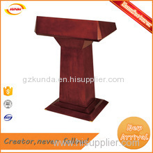 good quality products fine craftsmanship beautiful surface treatment Iron+painting&wood rostrum and podium