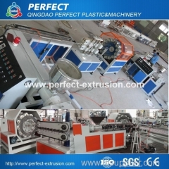 PVC Soft Pipe Production Machinery- PVC Fiber Enhancing Hose Extrusion Line-Plastic Soft Pipe Plant