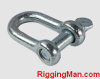 Rigging hardware D SHACKLE