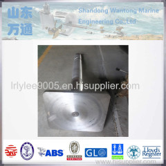 marine customized casting rudder carrier driving rudder stock for boats