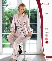 Jasmin Satin Pajama Pyjama