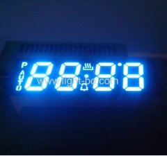 Custom Blue 7 Segment LED Display for 6 Key Digital Ovven Timer Control