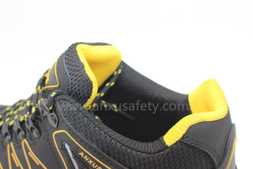AX02001Y low cut non-metal safety shoes with plastical toe-cap and kevlar middle sole