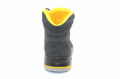 AX02003 suede leather safety footwear with composite toe-cap and kevlar middle sole