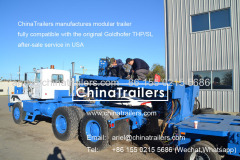 heavyduty transporter Goldhofer THP/SL modular trailer