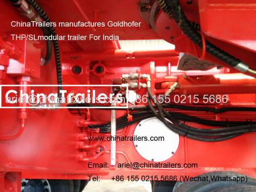 12 Axle Goldhofer Modular Trailer To Vietnam