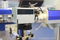 High speed high precision Metal nameplate Fiber Laser Marking machine