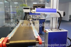 High speed high precision Metal nameplate Fiber Laser Marking machine