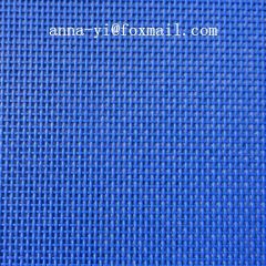 blue safety mesh screen TEXTILENE ® 60'' PVC coated mesh fabric