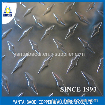 bright embossed anti-skid aluminium diamond plate sheet for floor China supplier 1050 1060 1100 1200