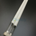 Quartz tube double infrared emitter for heating