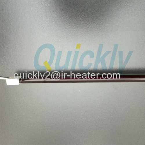 Ruby infrared tube heater lamps