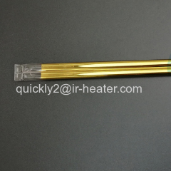 Shortwave double tube infrared heating lamps