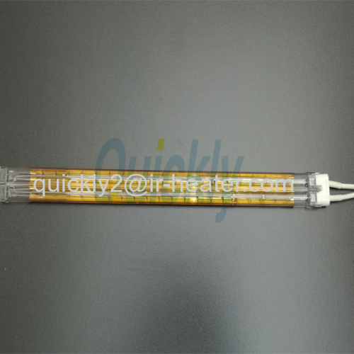 Shortwave quartz tube infrared heating