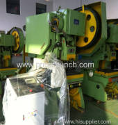 Metal coil Automatic hole punching machine line testing very well