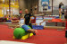 inflatable air tumbling Gym track