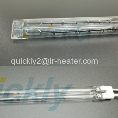 Short wave Infrared heating twin tube heater
