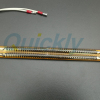 Twin tube infrared lamp heater for painting