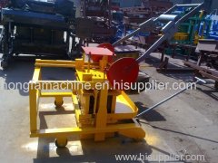 QM 4-45 small manual diesel concrete brick machine price