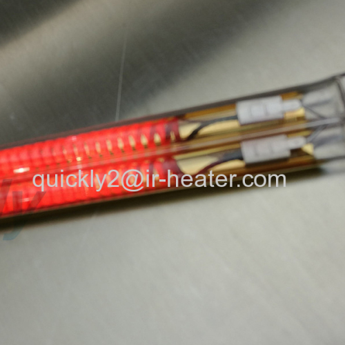 Quartz infrared heating medium wavelength