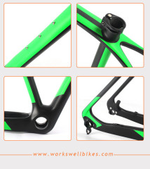 XS Carbon Fiber 29ER Hardtail Mountain Bike Frame made in China with Lightweight