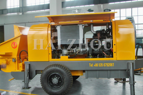 Haizhou Trailer-mounted concrete pump