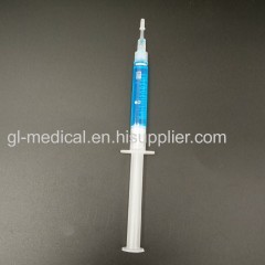 Disposable tooth whitening gel