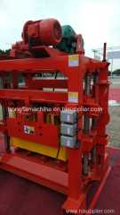 QTJ4-40B2 small hand operate concrete brick making machine designed for africa