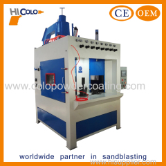 Rotating Batch Automatic Turntable Sand Blasting Equipment Suitable for Chimney Glass Crafts