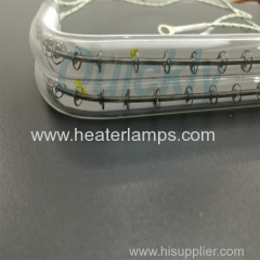 ceramic coating quartz tube infrared heater lamps