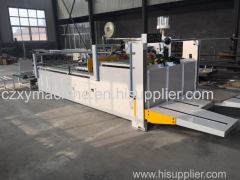 semi automatic glue machine/ folder and gluer packaging equipment for carton box