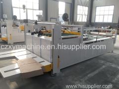 semi automatic glue machine/ folder and gluer packaging equipment for carton box