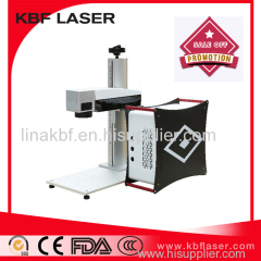 20w fiber ring sheep ear tag laser marking machine for jewellery