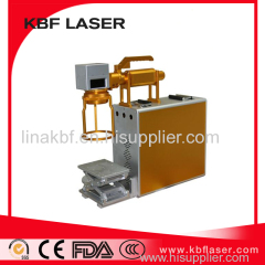 20w fiber ring sheep ear tag laser marking machine for jewellery