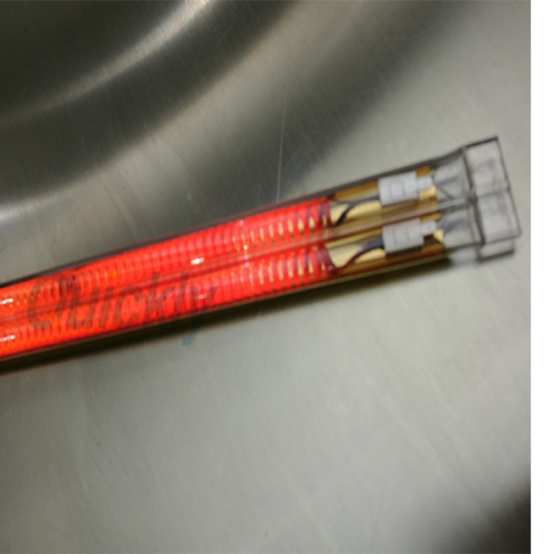 woven carbon fiber wire heater lamps