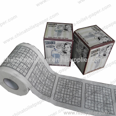 custom printed toilet tissue paper for hotel bar airport