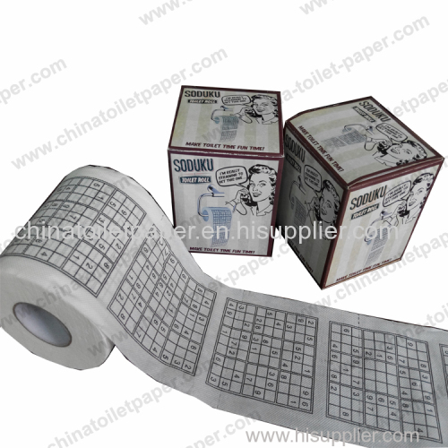 printed toilet rolls paper