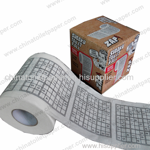 printed toilet rolls paper