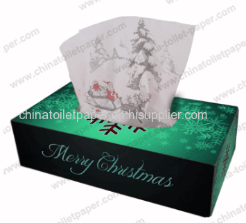 Euro Printed Box facial Tissue