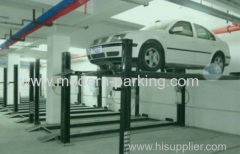 Four post car parking lift system