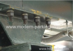 Four column car parking lift system