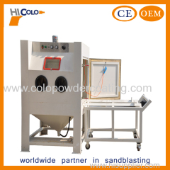 Manual Standard Dry Sand Blasting Equipment with Turntable