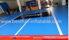 Cheerleading inflatable air track gymnastics for training