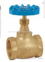 THREADED BRASS GLOBE VALVE