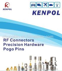 Connectors for transportation broadband instrumentation and aerospace electronics