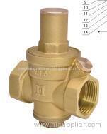 BRASS PRESSURE REDUCING VALVE