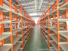 Medium duty adjustable warehouse storage racks