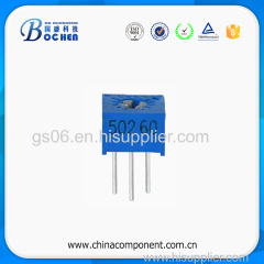 Singleturn Square Adjustable 0.5w trimming potentiometer